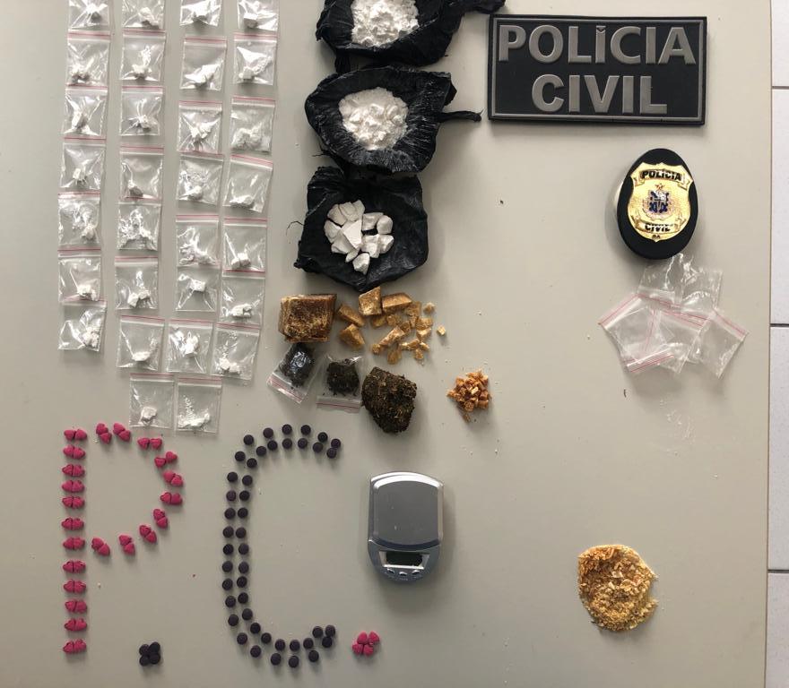 DTE Feira encontra entorpecentes em uma pousada