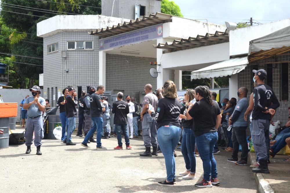 Atividades de agentes penitenciários ficarão suspensas por três dias