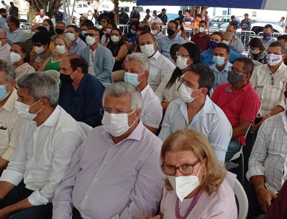 Prefeitos do PP participam de evento com Rui e declaram apoio a Jerônimo