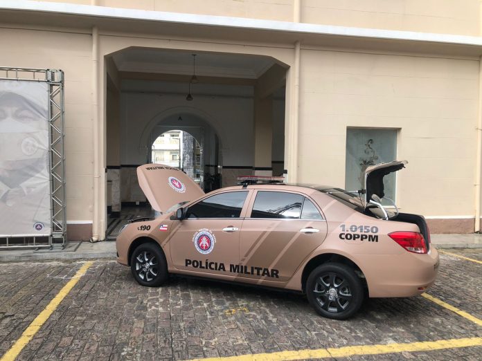 PM realiza teste com veículo elétrico