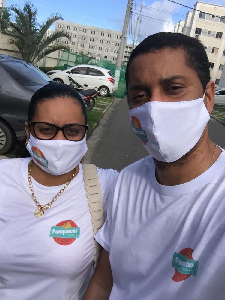 Casal baiano inova e empreende em panquecas na pandemia