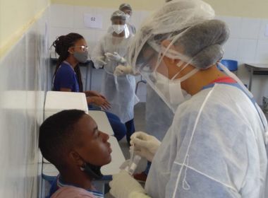 Número de testes de Covid-19 realizados na Bahia é 10 vezes menor do que há um ano