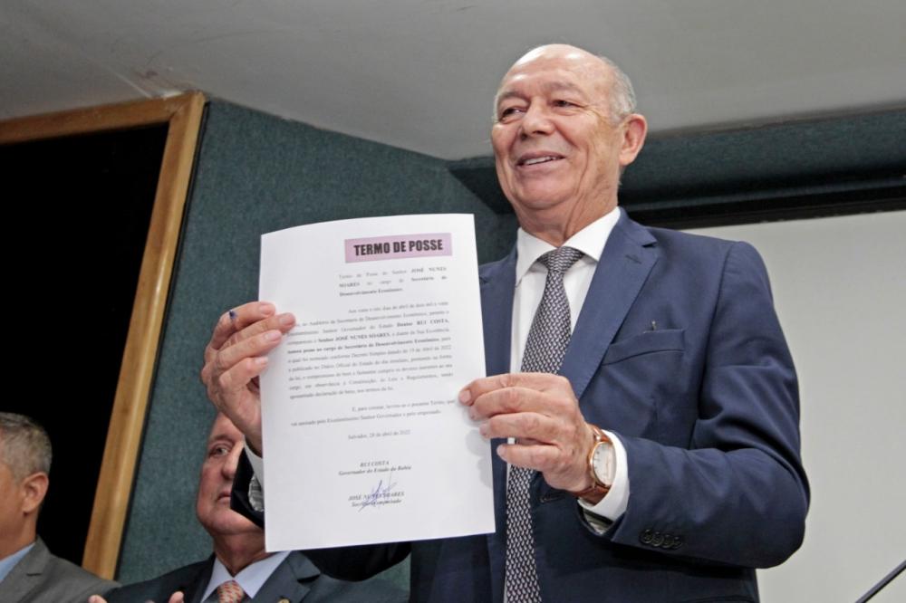 José Nunes toma posse como secretário de Desenvolvimento Econômico 