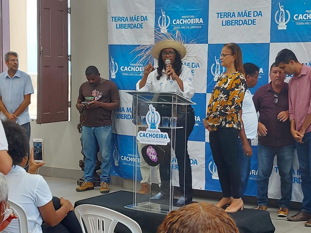 Prefeita Eliana Gonzaga anuncia grade de atrações para festas juninas de Cachoeira
