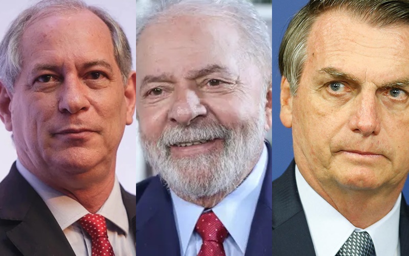 Pesquisa Ipespe: Lula tem 44%; Bolsonaro, 31%; Ciro, 8%; e Doria, 3%