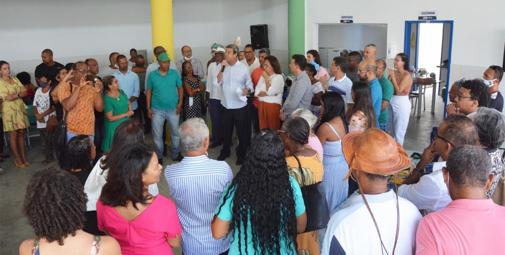 Fundador da Lagoa Grande é o patrono da escola quilombola inaugurada nesta sexta-feira (6)