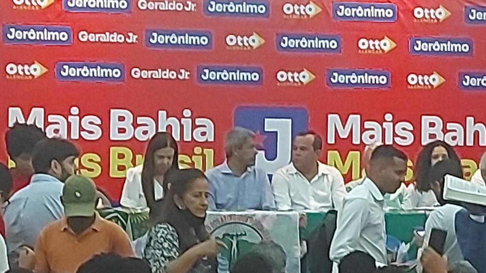 Jerônimo Rodrigues vem a Feira participar do lançamento da Caravana Parceria Mais Forte Juntos para Alimentar a Bahia