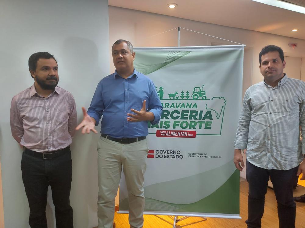 Secretário fala sobre Caravana Parceria Mais Forte Juntos para Alimentar a Bahia