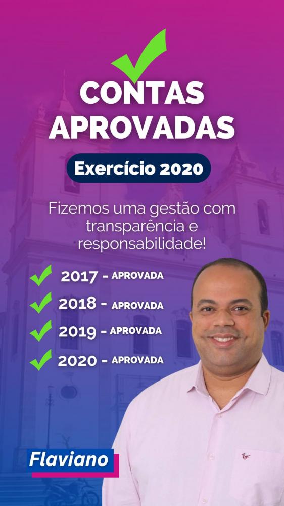 Flaviano Bonfim tem contas de 2020 aprovadas pelo TCM