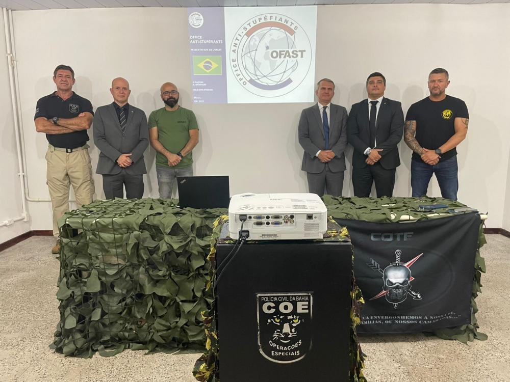 Policiais civis recebem capacitação da Polícia Nacional da França