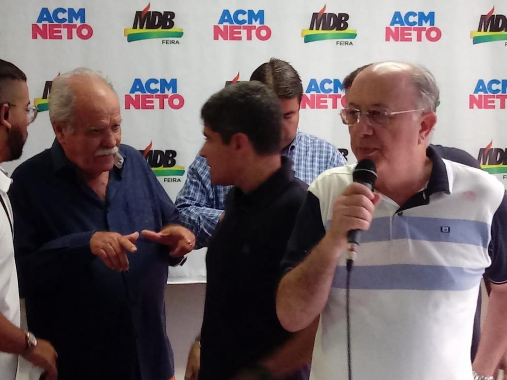 Ronaldo se diz ansioso para anúncio do vice na chapa de ACM Neto, diz que acredita no projeto e tem trabalhado para ele