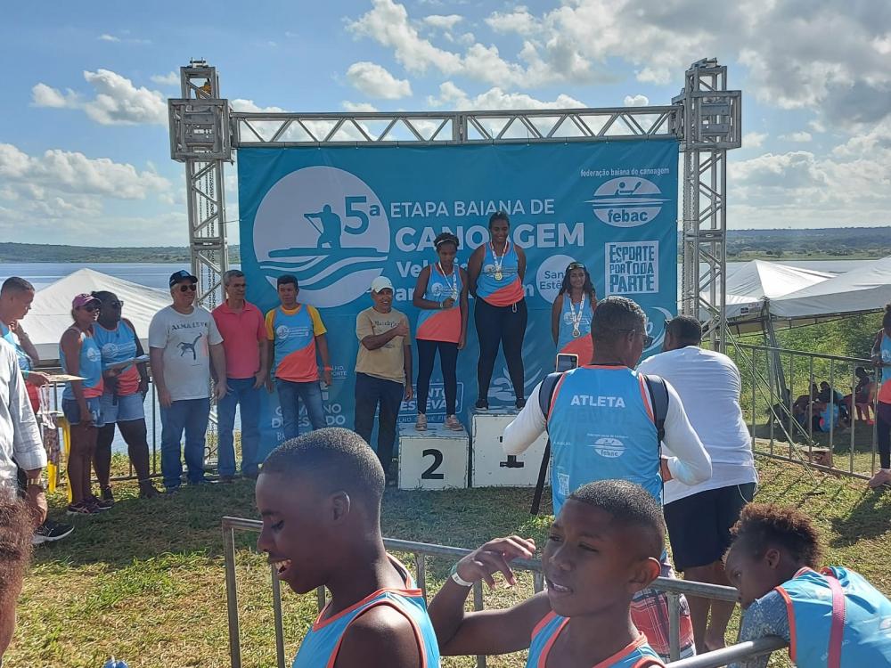 Santo Estevão sediou quinta etapa do Campeonato Baiano de Canoagem