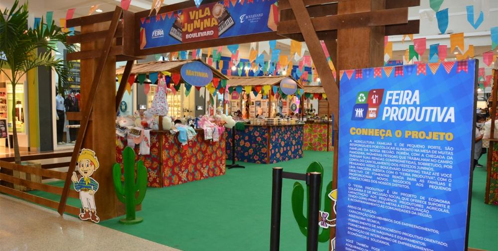 Vila Junina será aberta na próxima sexta-feira em shopping feirense