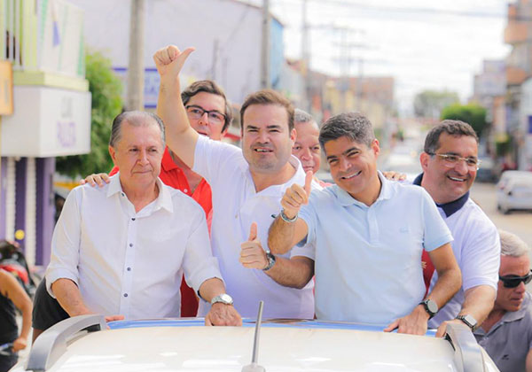 Ao lado de Neto, Cacá diz que 