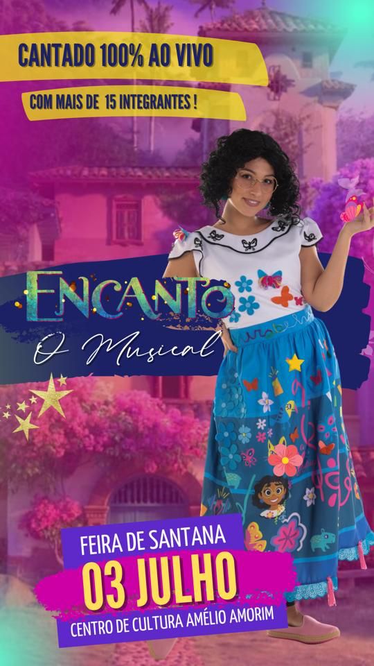Encanto Família Madrigal chega à Feira de Santana no próximo domingo