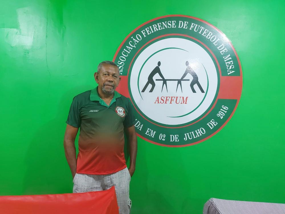 Presidente da Associação Feirense de Futebol de Mesa fala sobre o esporte na cidade