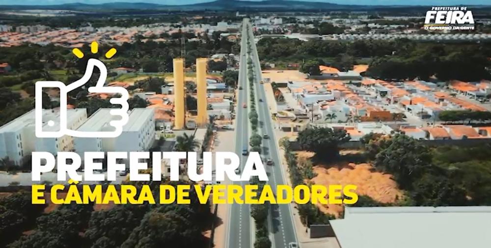 Campanha destaca parceria entre Prefeitura e Câmara para grandes obras