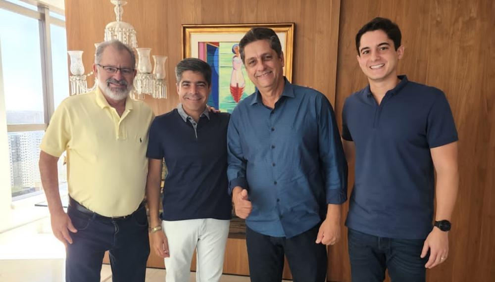 ACM Neto recebe apoio do prefeito de Wagner, Elter Bastos, do PSB