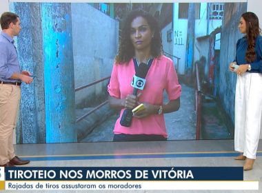 Repórter da TV Globo é ameaçada ao vivo por homem armado