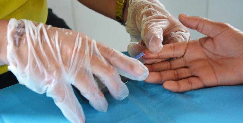 Unidades de saúde abastecidas com fitas de glicemia