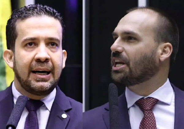 Janones cita morte de Marielle ao rebater Eduardo Bolsonaro: 