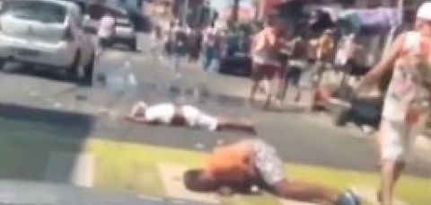 Veículo usado para atropelar torcedores é localizado e dois são presos