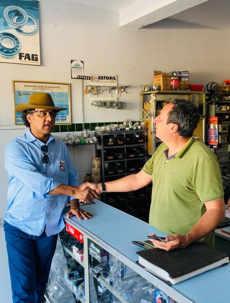 Pastor Josué Brandão visita centro-norte baiano e discute melhorias