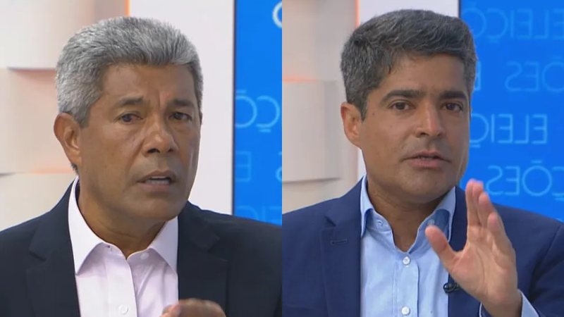 Jerônimo e ACM Neto podem se enfrentar em até cinco debates na Bahia; veja quais