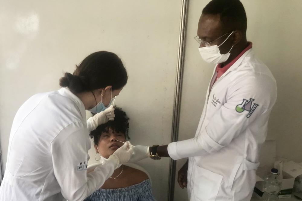 Feira confirmou apenas seis casos da Covid neste mês