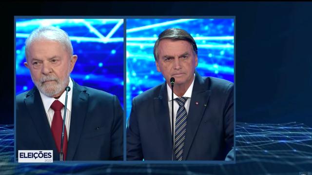 Bolsonaro e Lula usaram só 5% do debate para apresentar propostas para o país 