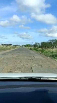 Morador denuncia situação da Estrada de Bonfim de Feira 