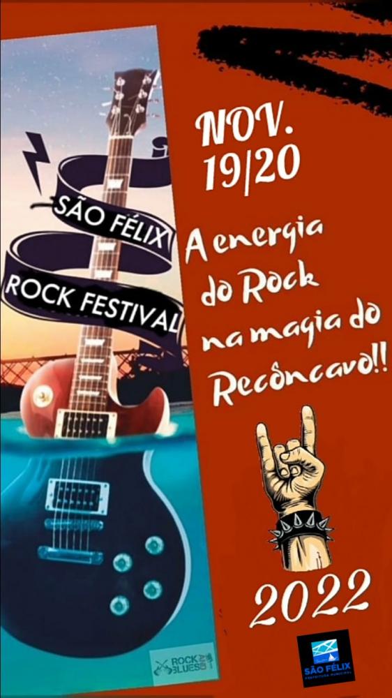 Segunda edição do São Félix Rock Festival será no próximo final de semana 