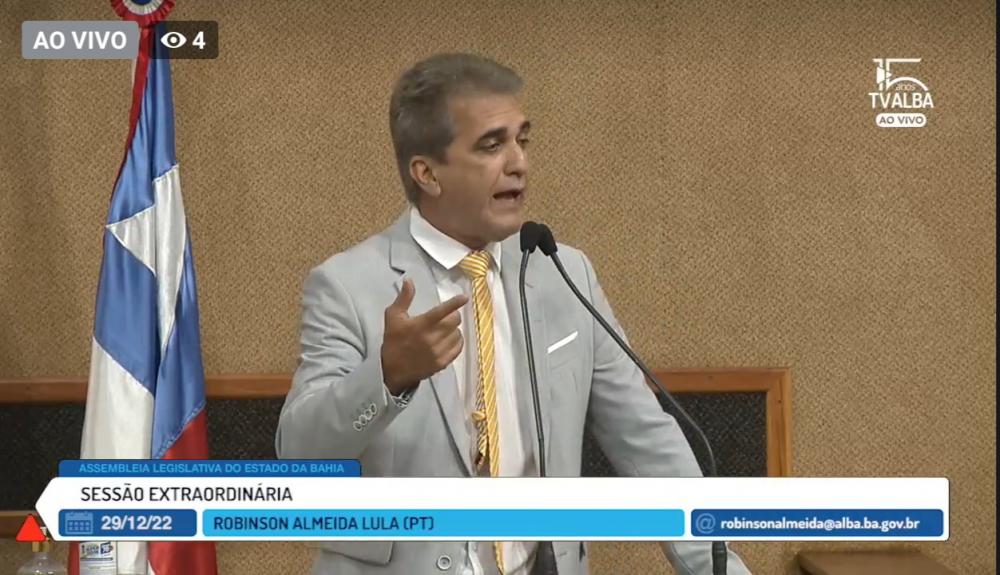 Deputado Robinson Almeida diz que Chesf cometeu crimes contra vida e economia popular: “precisa ser responsabilizada”