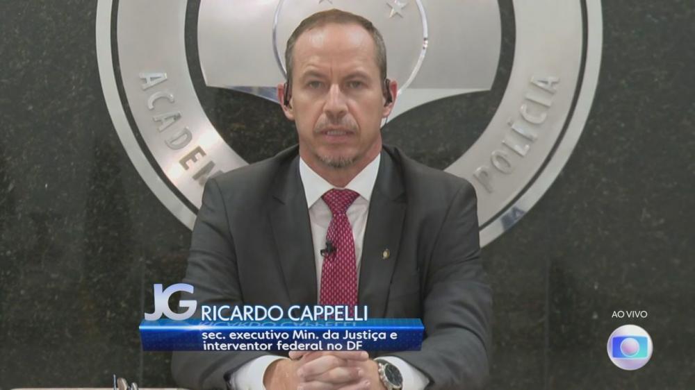 ‘Não haverá impunidade, e vamos até as últimas consequências’, diz interventor na segurança do DF