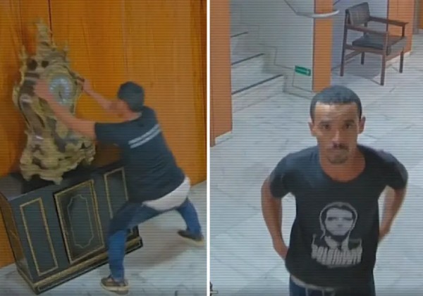 Bolsonarista que destruiu relógio de Dom João VI é preso