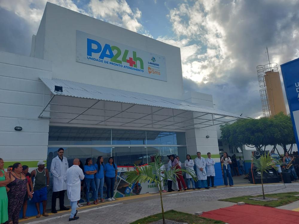 Lamarão recebe Pronto Atendimento 24 horas 