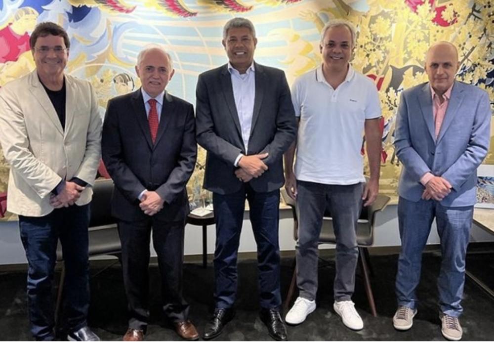 Jerônimo se reúne com embaixador do Brasil em Lisboa: ‘fiquei honrado com a atenção’