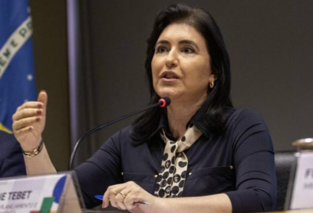 Tebet diz que governo ‘vai arrumar a casa’ e cobrar queda dos juros