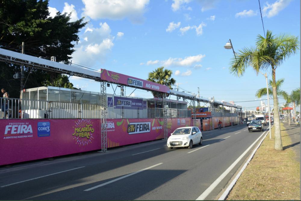 Avenida Presidente Dutra é completamente interditada para a Micareta 