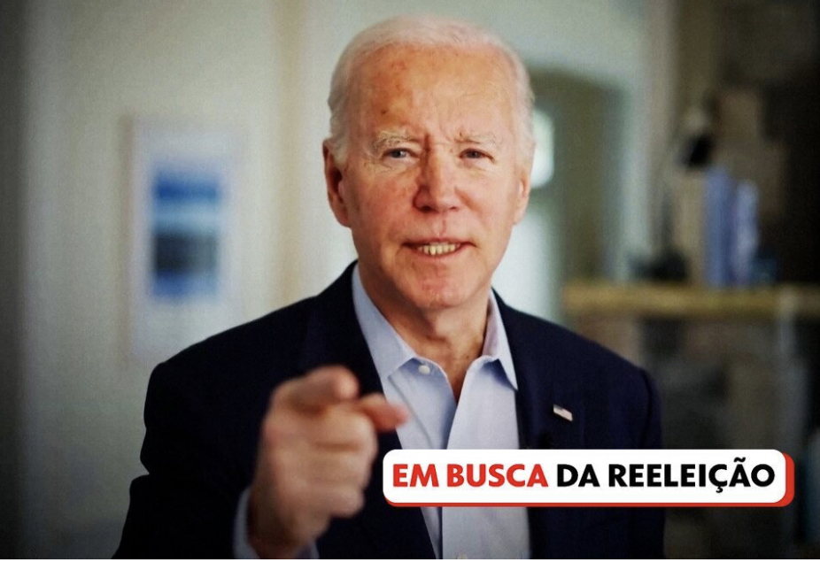 Biden anuncia que vai concorrer à reeleição