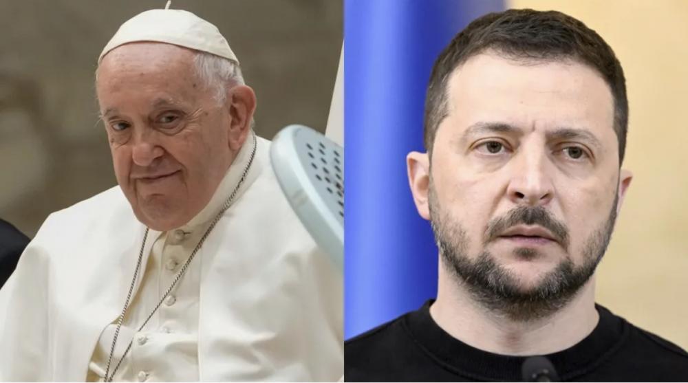 Zelensky chega à Itália para encontro com Papa Francisco