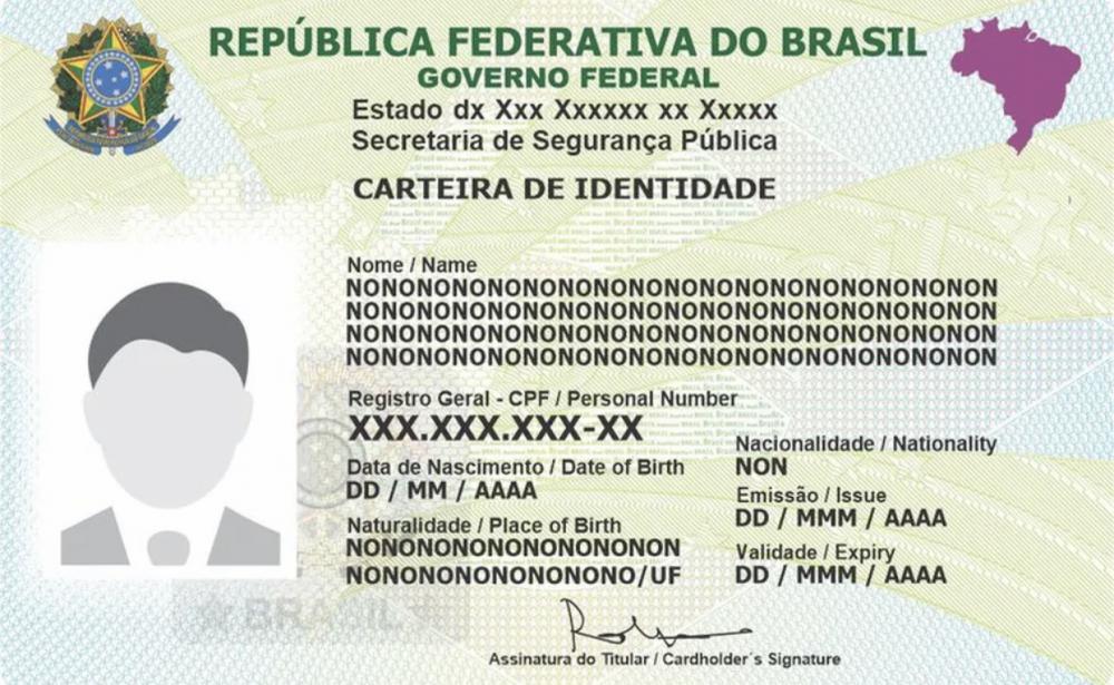 Nova carteira de identidade não terá campo 'sexo' nem distinção entre 'nome' e 'nome social', diz governo