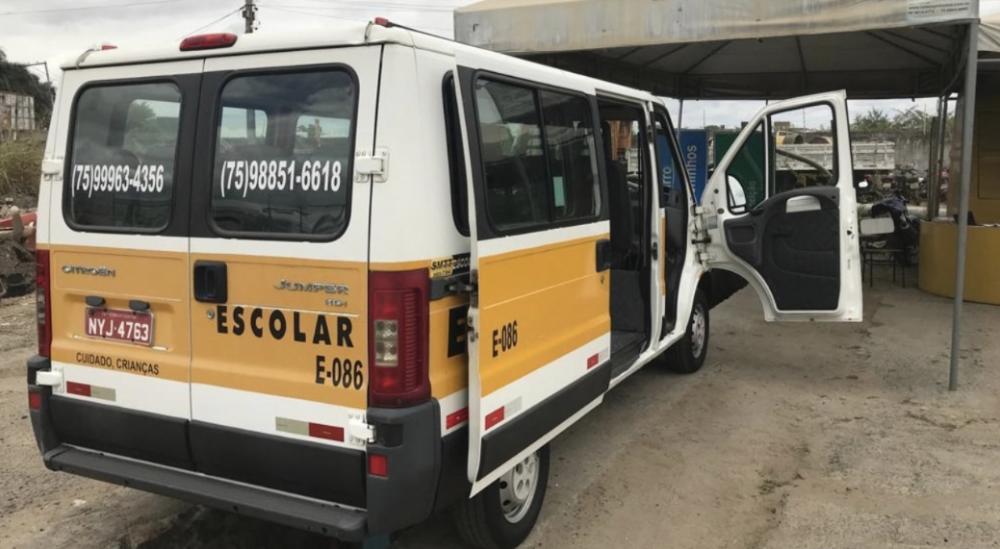 Vistoria do transporte escolar privado em Feira começa dia 3 de julho