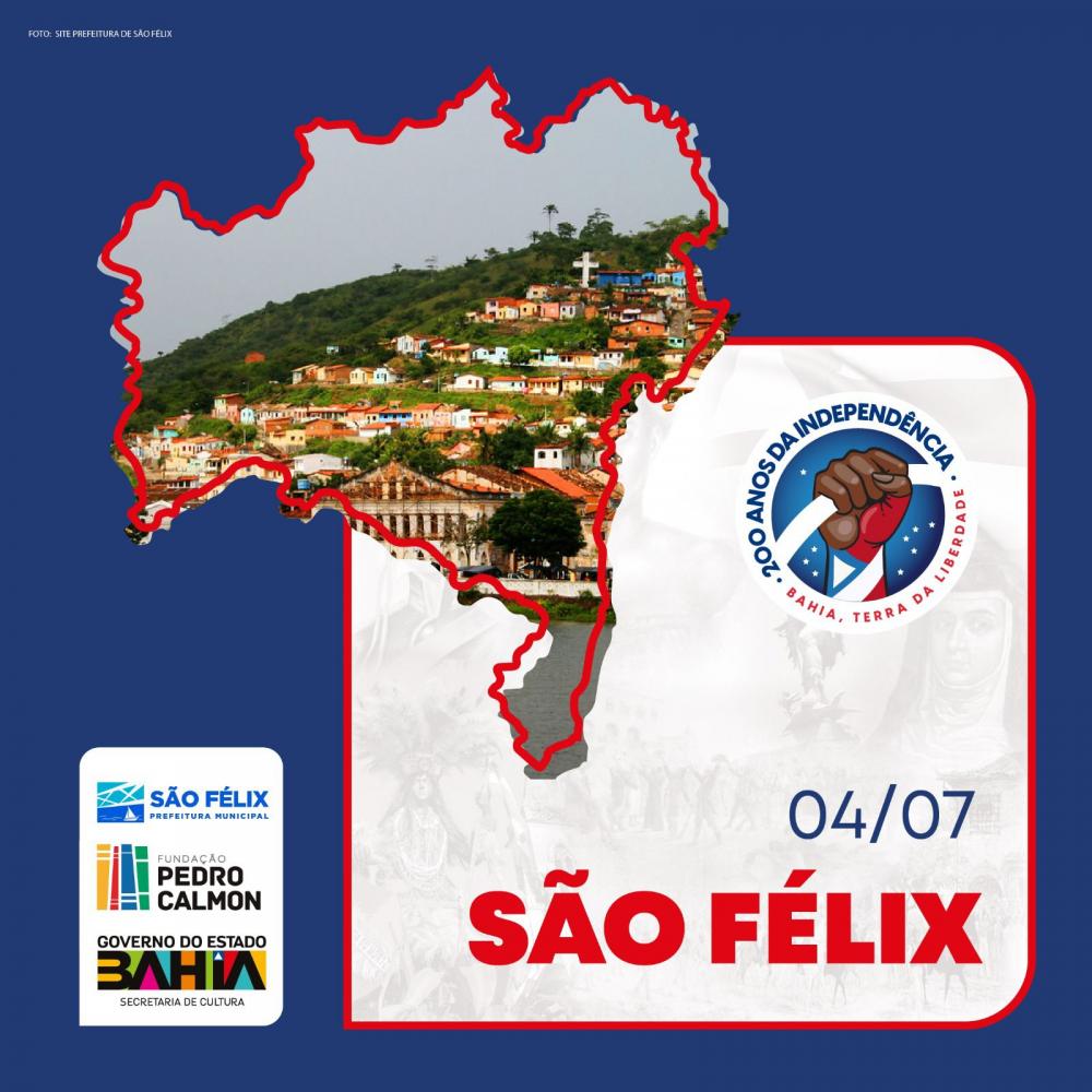 São Félix recebe o projeto “Bahia: Memórias de Lutas e Liberdades”, nesta terça-feira