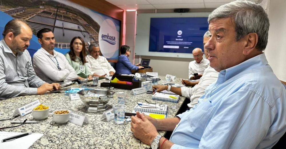 Embasa apresenta a Prefeitura proposta de parceria público-privada para ampliar saneamento básico da cidade