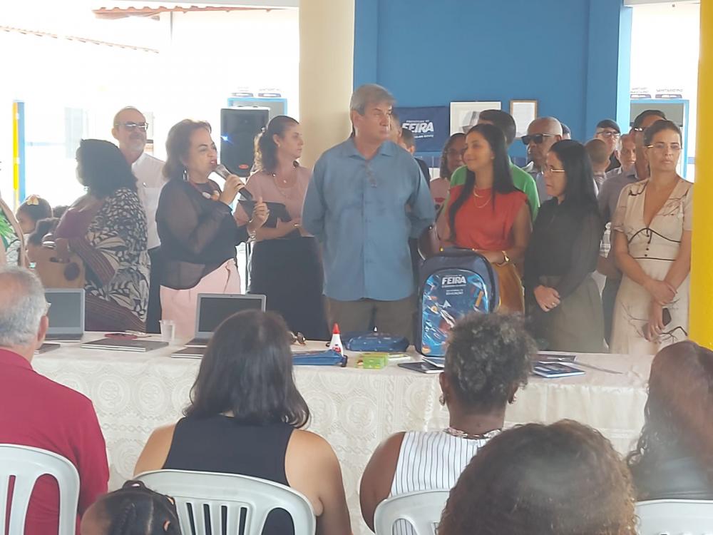 Inaugurada a Escola Municipal Profª Luíza Carmo de Jesus no Alto do Rosário 