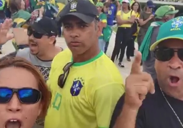Um dos líderes dos atos golpistas em Brasília é preso no Rio de Janeiro
