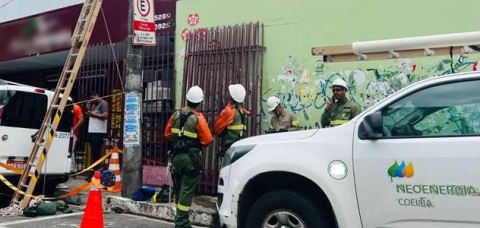 Furto de energia no 1º semestre na Bahia abasteceria Salvador por um mês