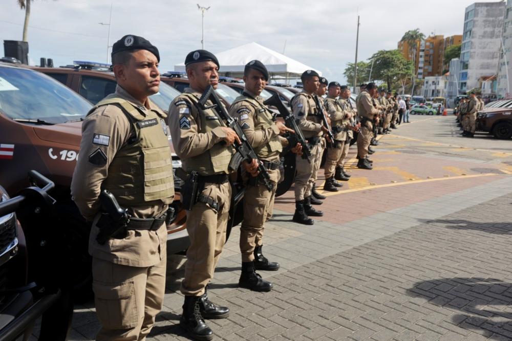 Unidades da Polícia Militar recebem 84 novas viaturas