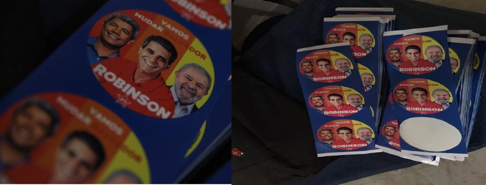 Indicado pelo PT de Salvador, Robinson Almeida já tem material de pré-campanha pronto; confira